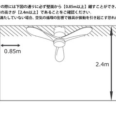 シーリングファンライト 　の画像
