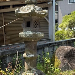 【無料】庭石　石灯篭　庭木　差し上げます