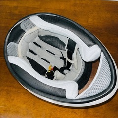 【中古品】LEAD STRAX フルフェイスヘルメット Lサイズ（59-60cm） ホワイト の画像