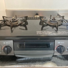 【リンナイ】グリル付きガステーブル