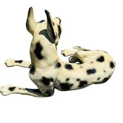 陶器製 犬 里親募集 イヌ 置き物 K07011の画像