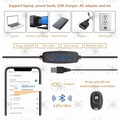 led ring light with tripod 撮影用ライト リングライトの画像