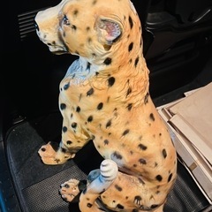 ヒョウ　置物の画像