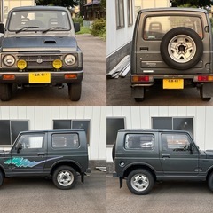 スズキ ジムニー JA11 HC 2型 MT エアコン 福島2桁ナンバー 車検付の画像