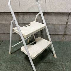 2段 脚立 踏み台 幅41cm×奥行60cm×高さ78cmの画像