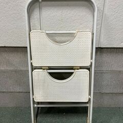 2段 脚立 踏み台 幅41cm×奥行60cm×高さ78cmの画像