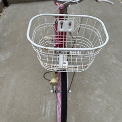 女の子用　自転車　22インチ　ピンクの画像