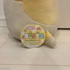 すみっコぐらし　ぬいぐるみ時計の画像