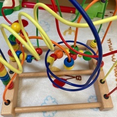 知育玩具　木のおもちゃ　おまけ付き
　の画像