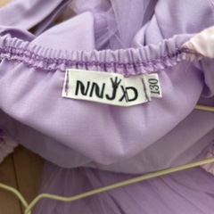 ラプンツェル風ドレス130cmの画像