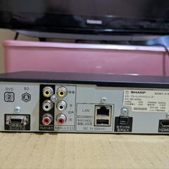 ⑨SHARP ブルーレイレコーダー W550【完動品】の画像