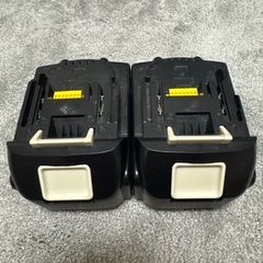 2個セット マキタ互換 18V バッテリーの画像