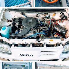 DAIHATSUミラウォークスルーバンL500V・NA・5速マニュアル【MT】エンジン載せ替え【乗車定員3人】の画像
