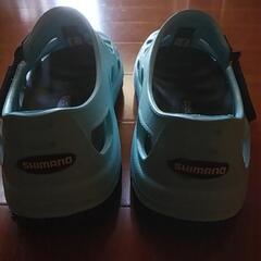 中古　SHIMANO　シマノ　ラバーシューズ　10の画像