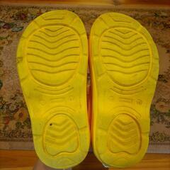 中古　crocs　長靴  17-18cmの画像