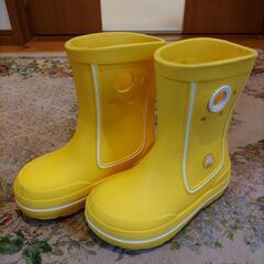 中古　crocs　長靴  17-18cmの画像