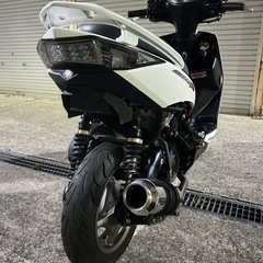 堺市南区発　シグナス　3型　社外マフラー  実働　格安　配送可の画像