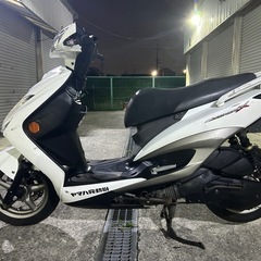 堺市南区発　シグナス　3型　社外マフラー  実働　格安　配送可の画像