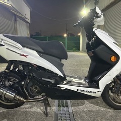 堺市南区発　シグナス　3型　社外マフラー  実働　格安　配送可の画像