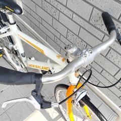 NEW BALANCE TJA20 キッズ 自転車 動作OKの画像