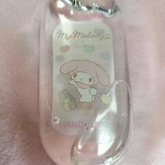 マイメロディ カラビナ付きハンドソープ 30ml　新品の画像