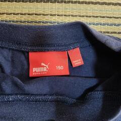 PUMAのネイビーTシャツ、サイズ150の画像
