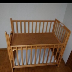 ベビーベッド　2方向オープン　の画像