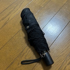 薔薇柄の日傘の画像