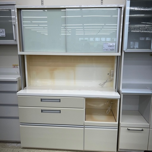 リユースのサカイ東金店 レンジボード 白 ※黄ばみあり TJ13215