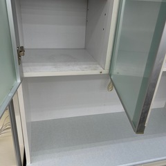 リユースのサカイ東金店 入江木工 レンジボード ※引き出しレール不具合あり TJ13216の画像