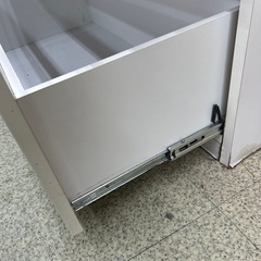 リユースのサカイ東金店 入江木工 レンジボード ※引き出しレール不具合あり TJ13216の画像