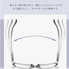 おしゃれ 老眼鏡 レディース ブルーライトカット　＋1.0の画像
