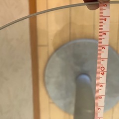ガラスのローテーブル　1個or2個お選びくださいませ。の画像