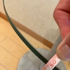 ガラスのローテーブル　1個or2個お選びくださいませ。の画像