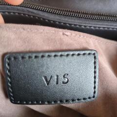 VIS ハンドバッグ 2way ブラックの画像