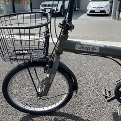 （決まりました）JEEP 折りたたみ自転車の画像