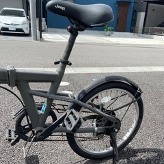 （決まりました）JEEP 折りたたみ自転車の画像