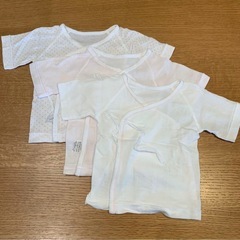 【未使用】日本製　短肌着　3枚セットの画像