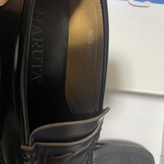 HARUTAハルタ6550通学革靴24.5cmの画像