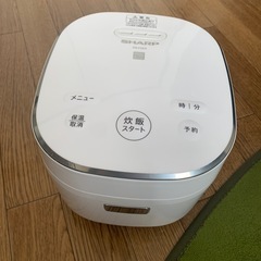 SHARP 3合炊き炊飯器