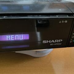 シャープHDDブルーレイレコーダー BD-HDW22の画像