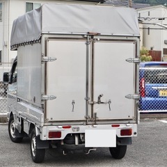 H27 キャリイトラック/アルミバン 軽貨物 軽配送 宅配 /5MT/ナビ/ETCの画像