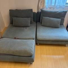 IKEAソーデルハムン　セミダブルベッド