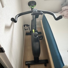FITBOX トレーニングバイク エアロバイク ブラックの画像