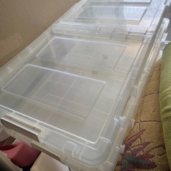 カインズ　衣装ケース　二個セットの画像