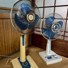 SANYO レトロ扇風機 メタルファン パープル 1980年代 - メルカリ