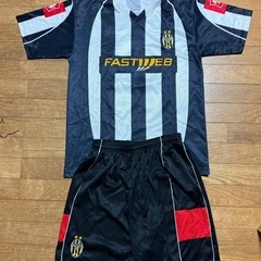 希少！キャプテン翼　日向小次郎のユベントスのレアサッカーユニフォーム上下セットの画像