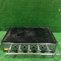 中古(メーカー不明)　業務用　プレス鉄板焼き機 都市ガスの画像