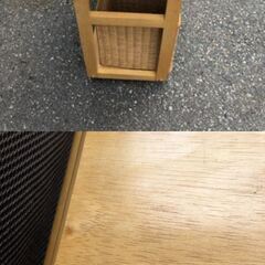 ☆お値下げJM20052Kワゴンテーブル<幅：約43～75cm 高さ：約80cm 奥行：約85cm>中古品【取りに来られる方限定】 　 の画像