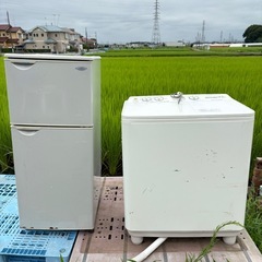2016年製 二層式洗濯機　　冷蔵庫